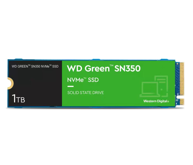 WD 1TB M.2 PCIe NVMe Green SN350 - 1046198 - zdjęcie